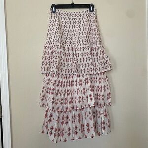 Free People Ruffled Skirt
